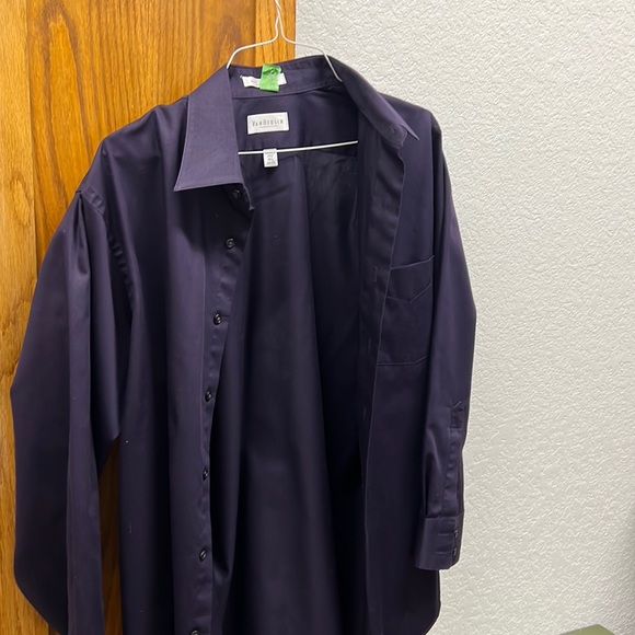 Plum men’s dress shirt - Picture 1 of 2